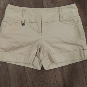 Express Khaki Shorts